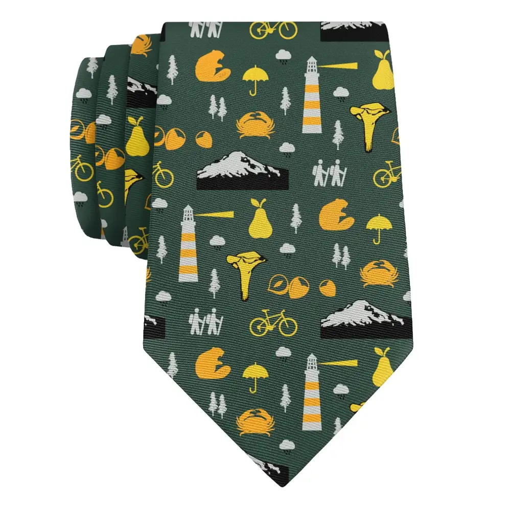 Modern Heritage Emblem Statement Necktie