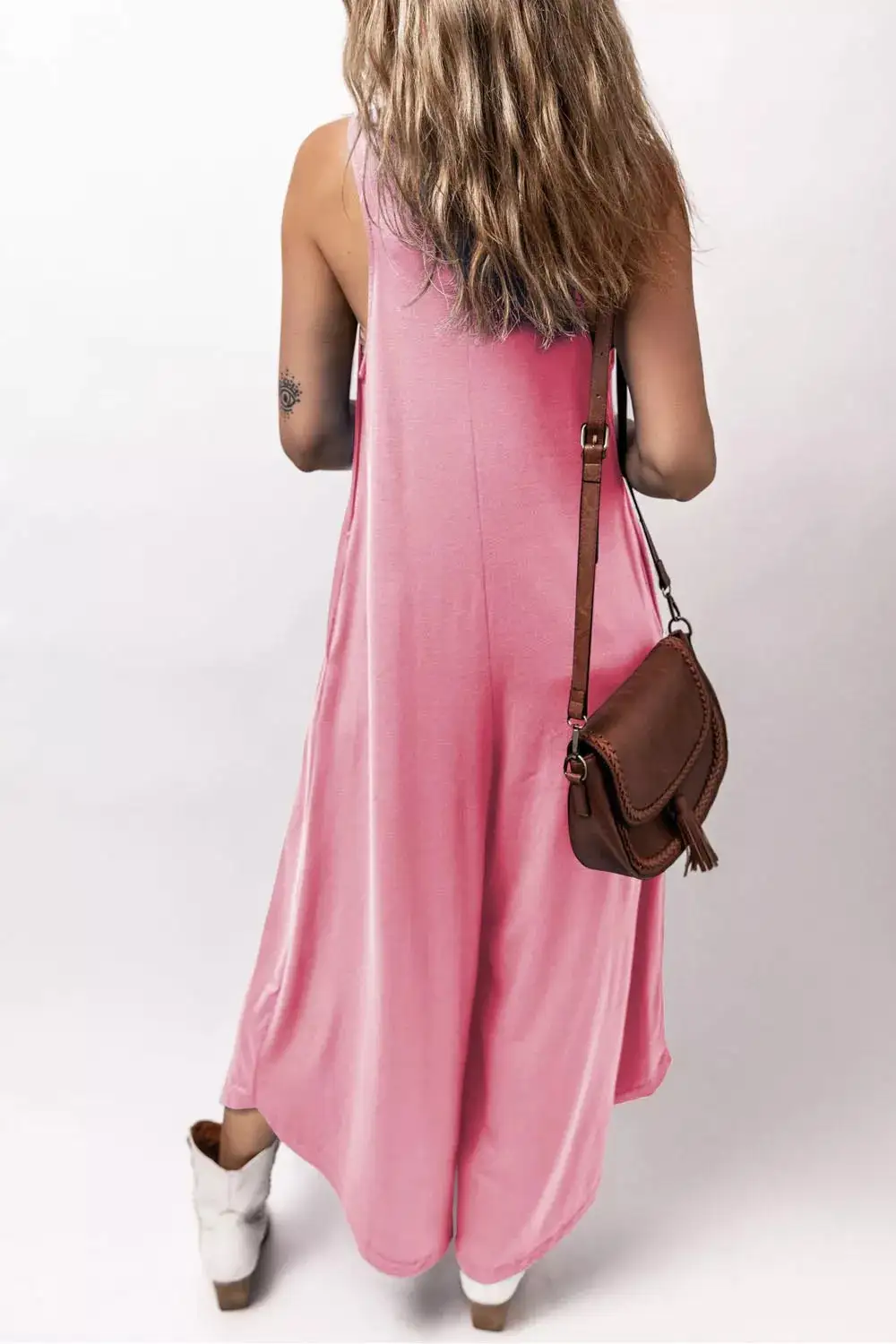 Pocket Wide Leg Jumpsuit