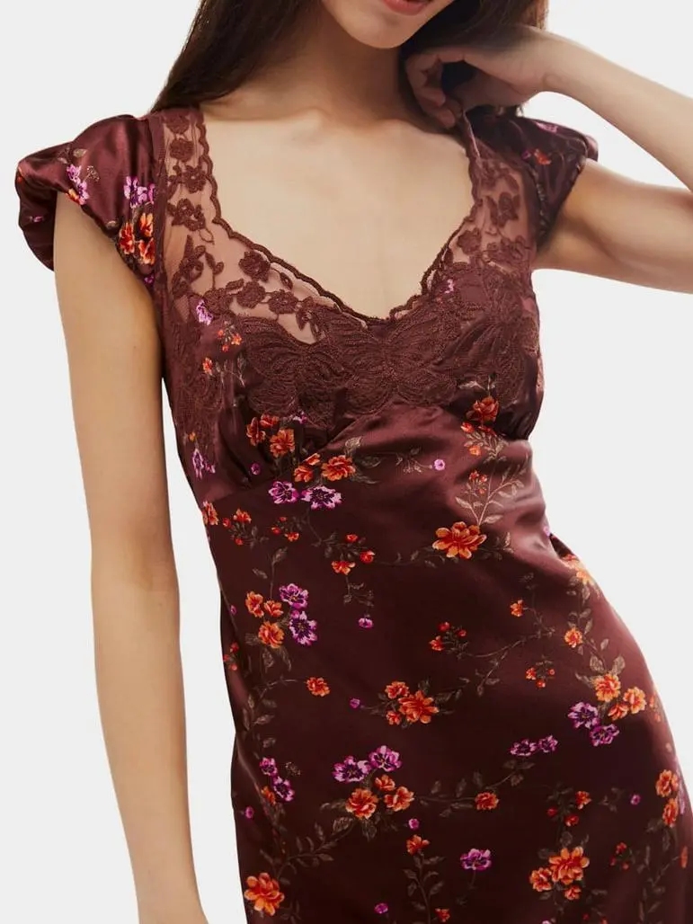 People Butterfly Babe Midi Dress