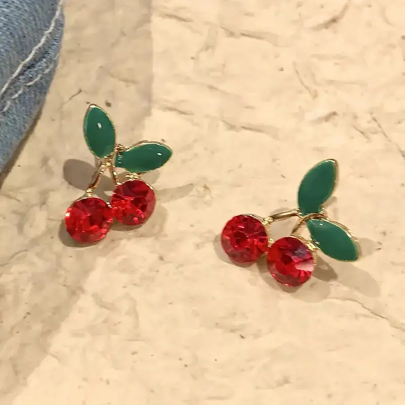 Sweet Cherry Earrings