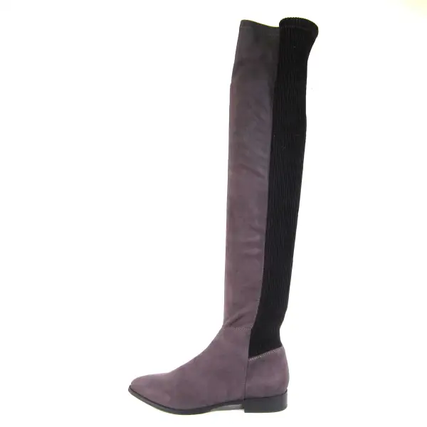 Block Heel Over The Knee Boots