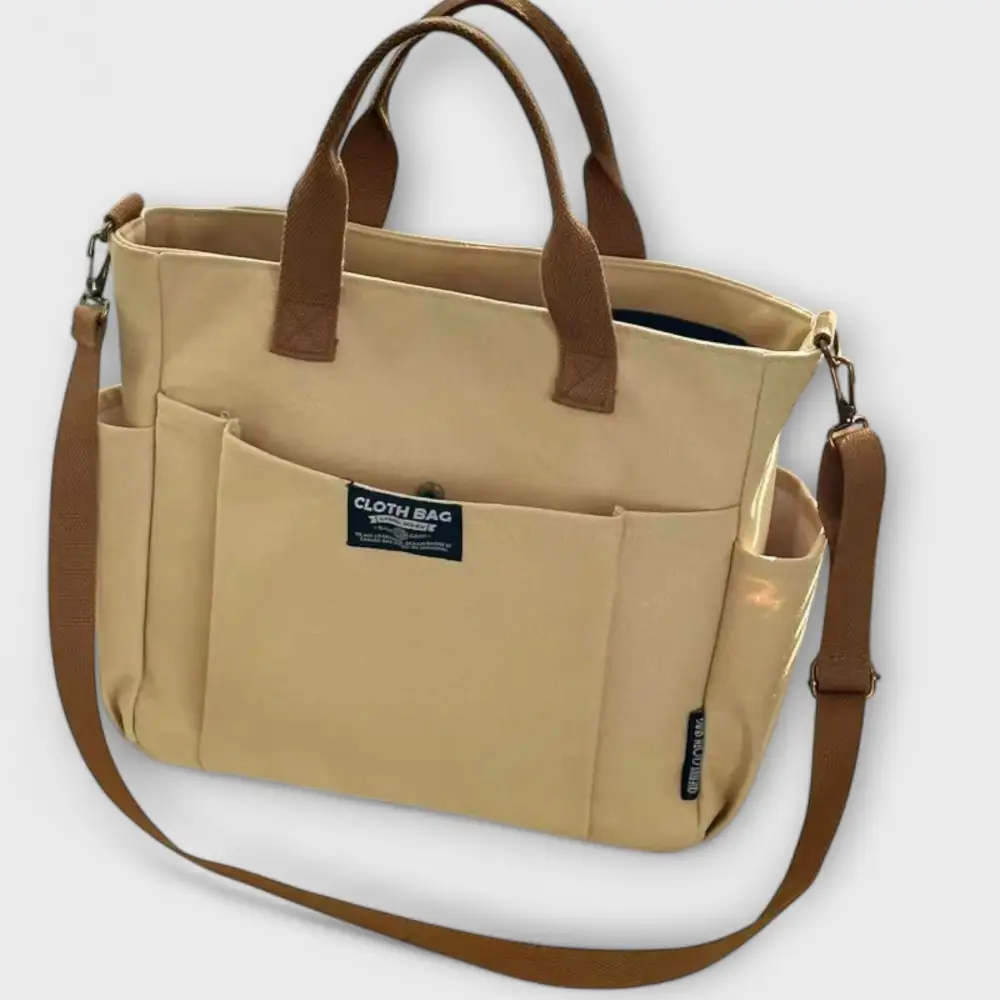 Minimal Canvas Tote Bag