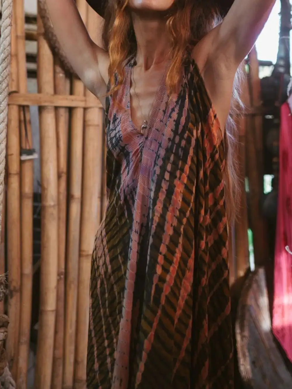 Wearable Cut Printed Dress