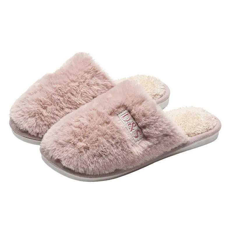 Textured Soft Lined Home Slippers