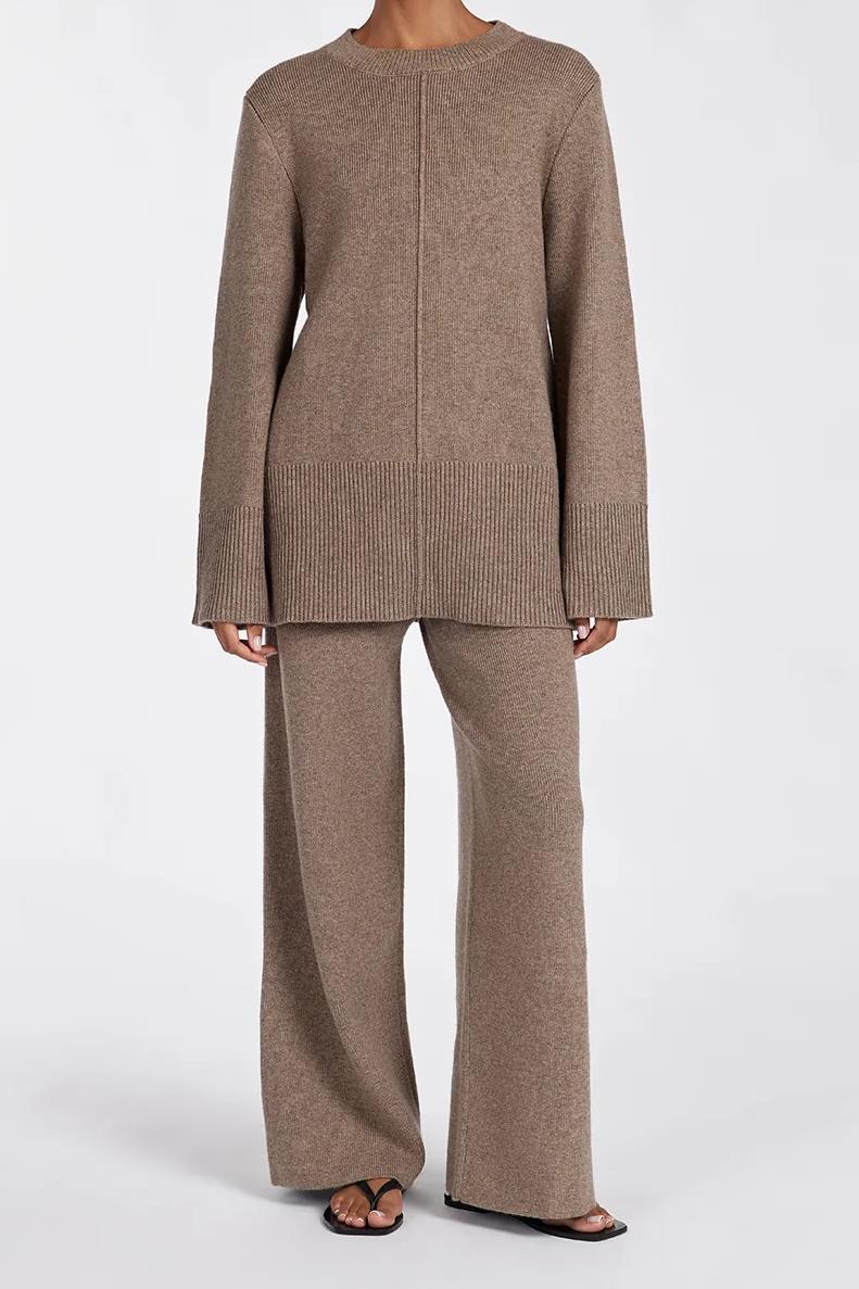 CHOC MARLE KNIT JUMPER