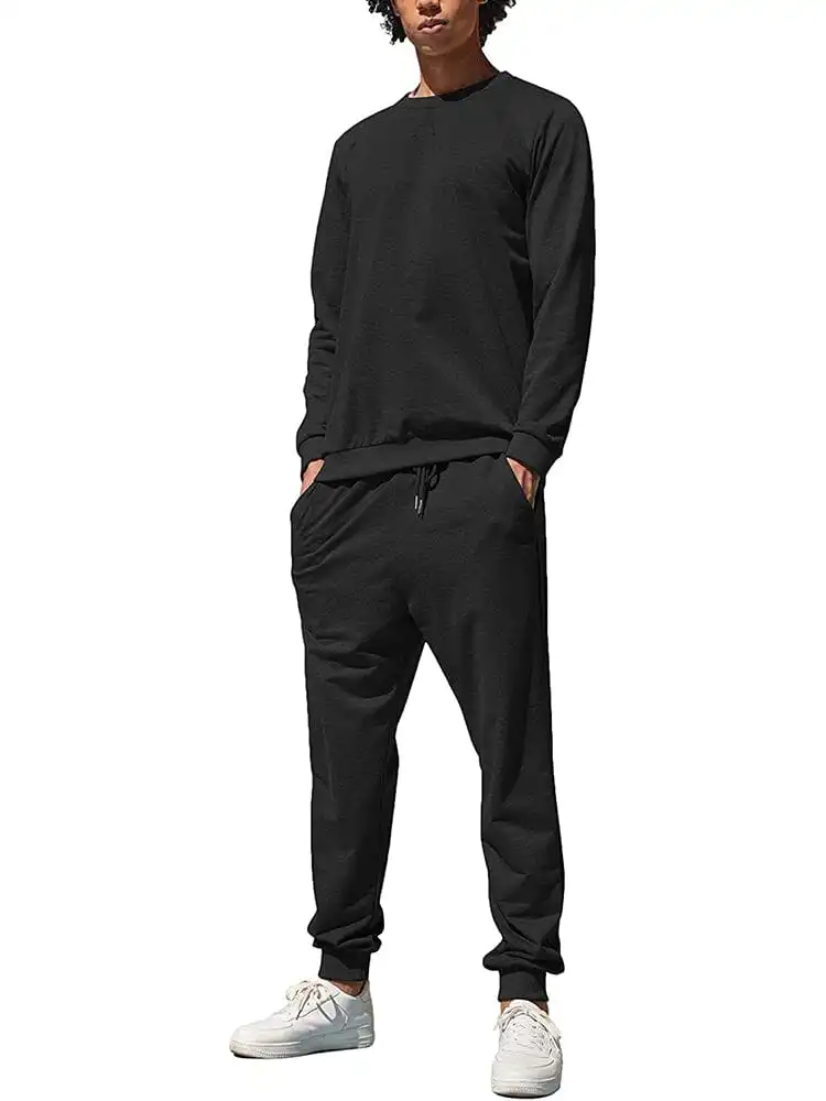 Athletic Casual Tracksuit Two Piece Set