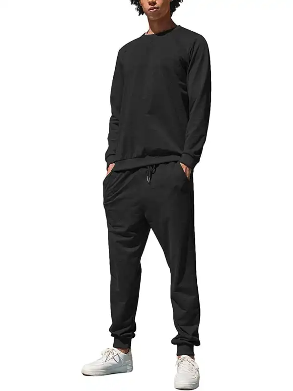 Athletic Casual Tracksuit Two Piece Set