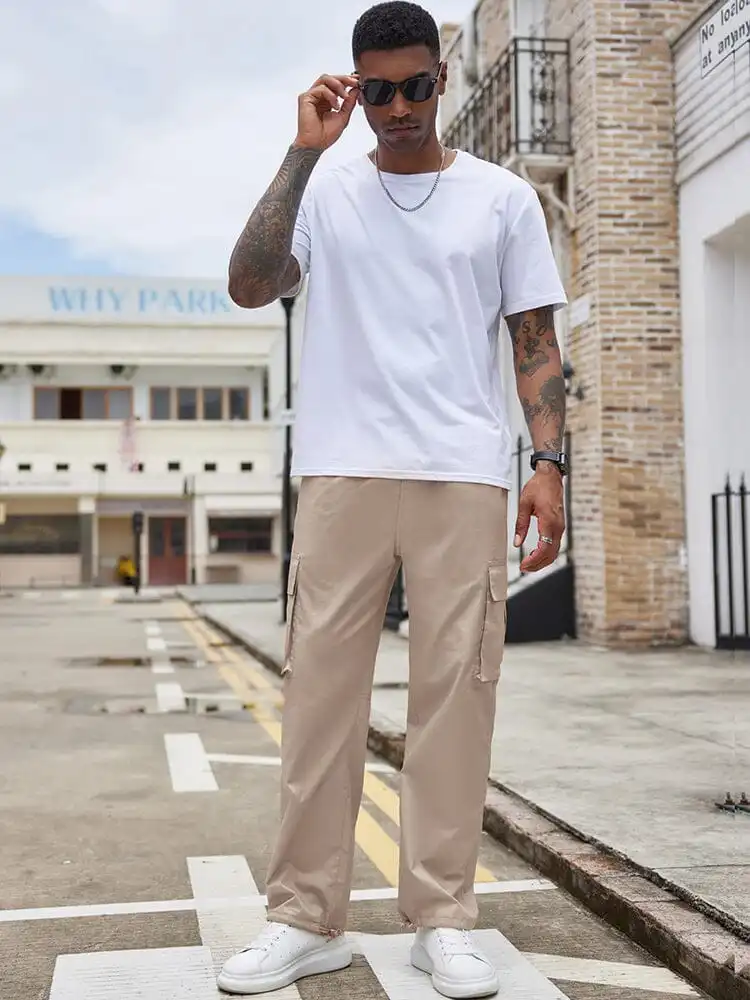Casual Classic Cotton Cargo Pants