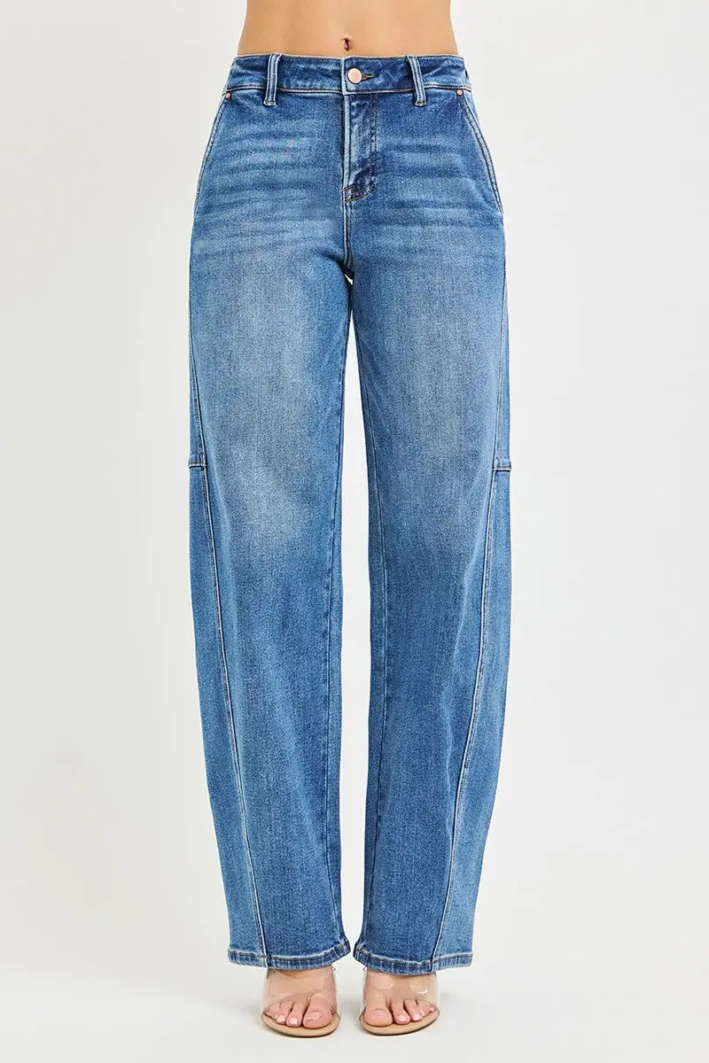 Clean Polished Denim Jeans