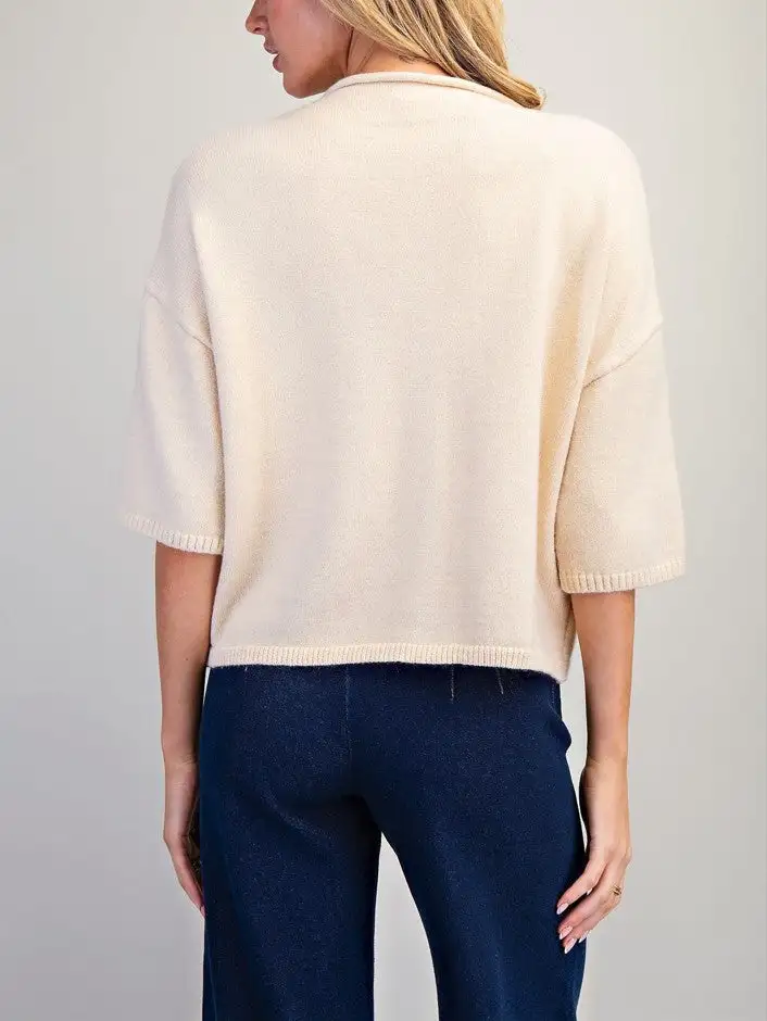 Half Sleeve Cardigan