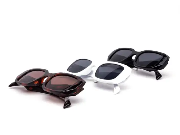 12-Pack Chunky Square Sunglasses