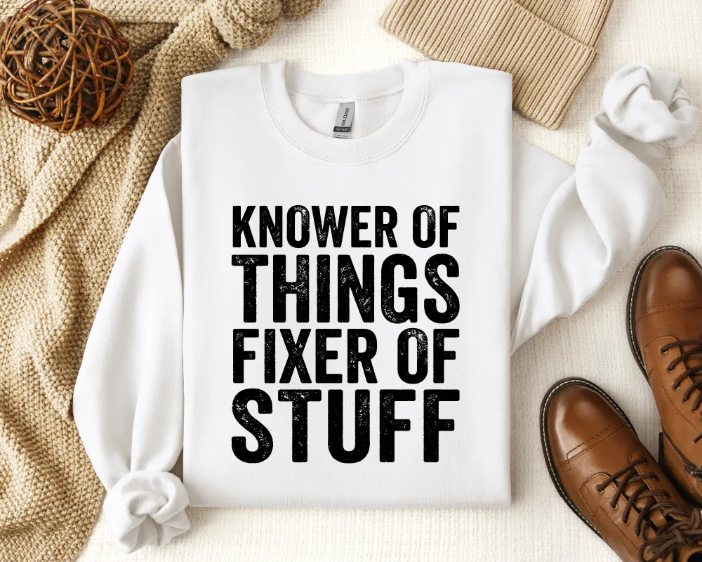 Fixer Dad Graphic Crewneck Sweatshirt