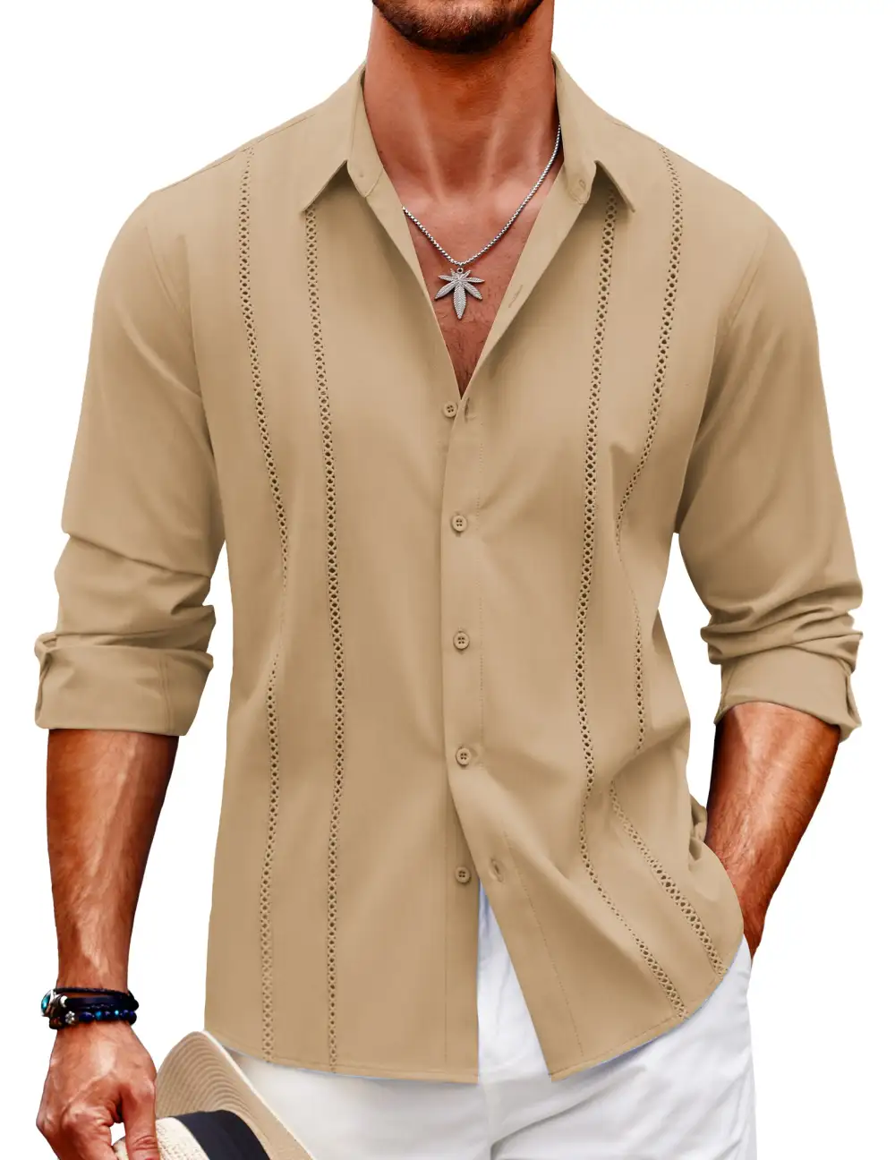 Casual Long Sleeve Button Down Shirt