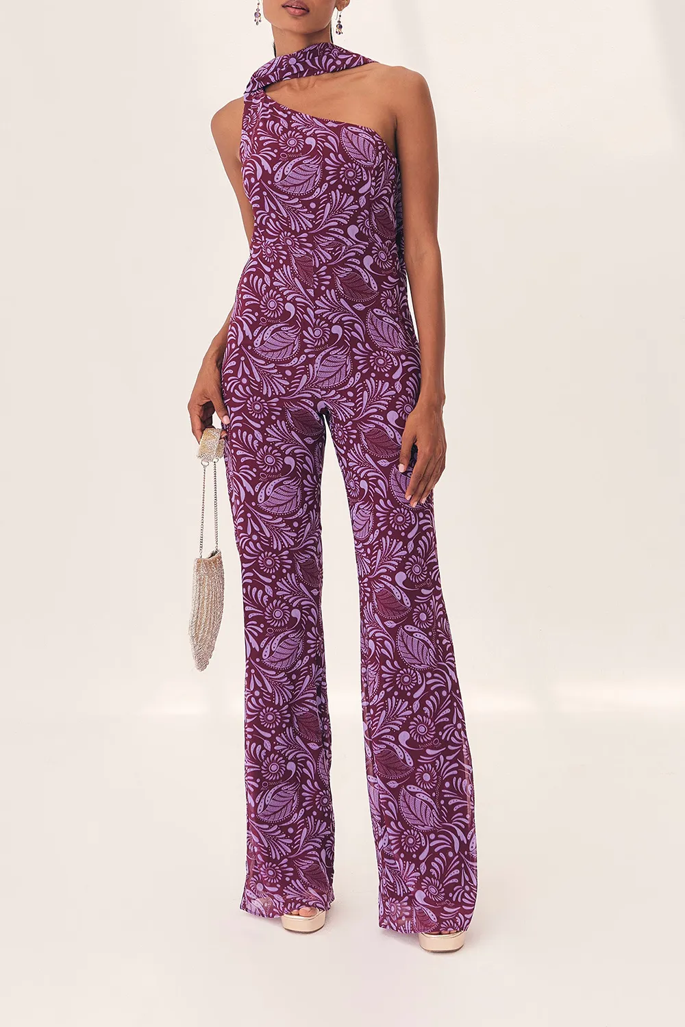 Graphic Print Jumpsuit