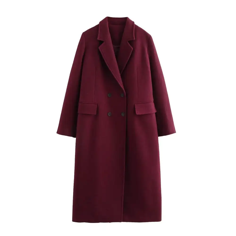 Structured Relaxed Outerwear Coat