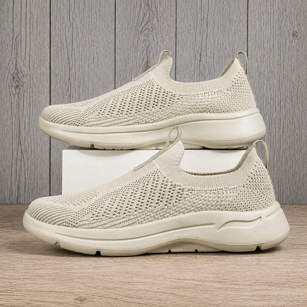 Breathable Knit Slip Ons