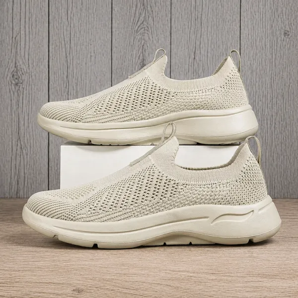Breathable Knit Slip Ons