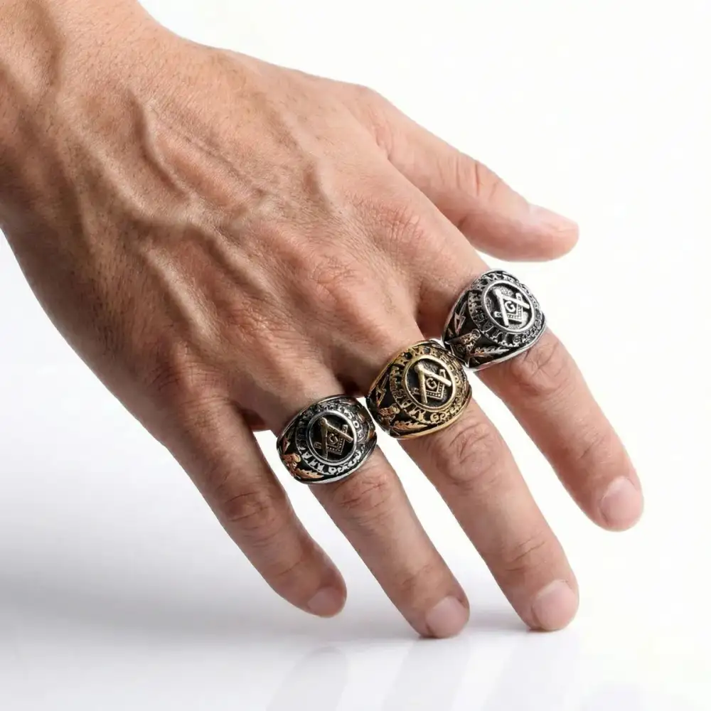 Men's Master Mason Degree Ring