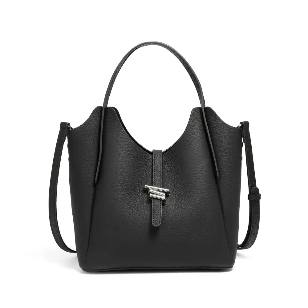 Premium Genuine Leather Bucket Bag Spacious Versatile