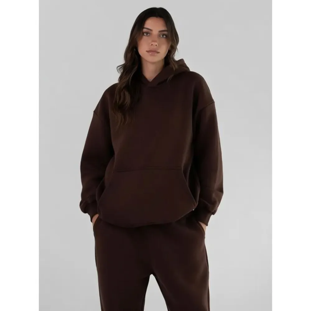 Pastel Hooded Tracksuit, Casual and Comfortable