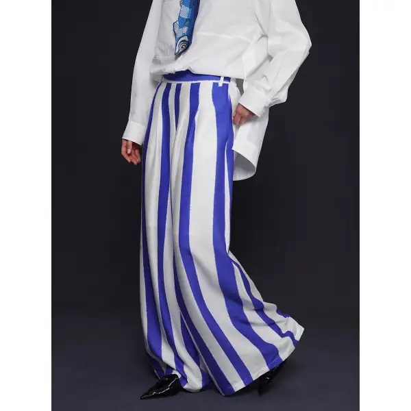 Everyday Casual Striped Pants