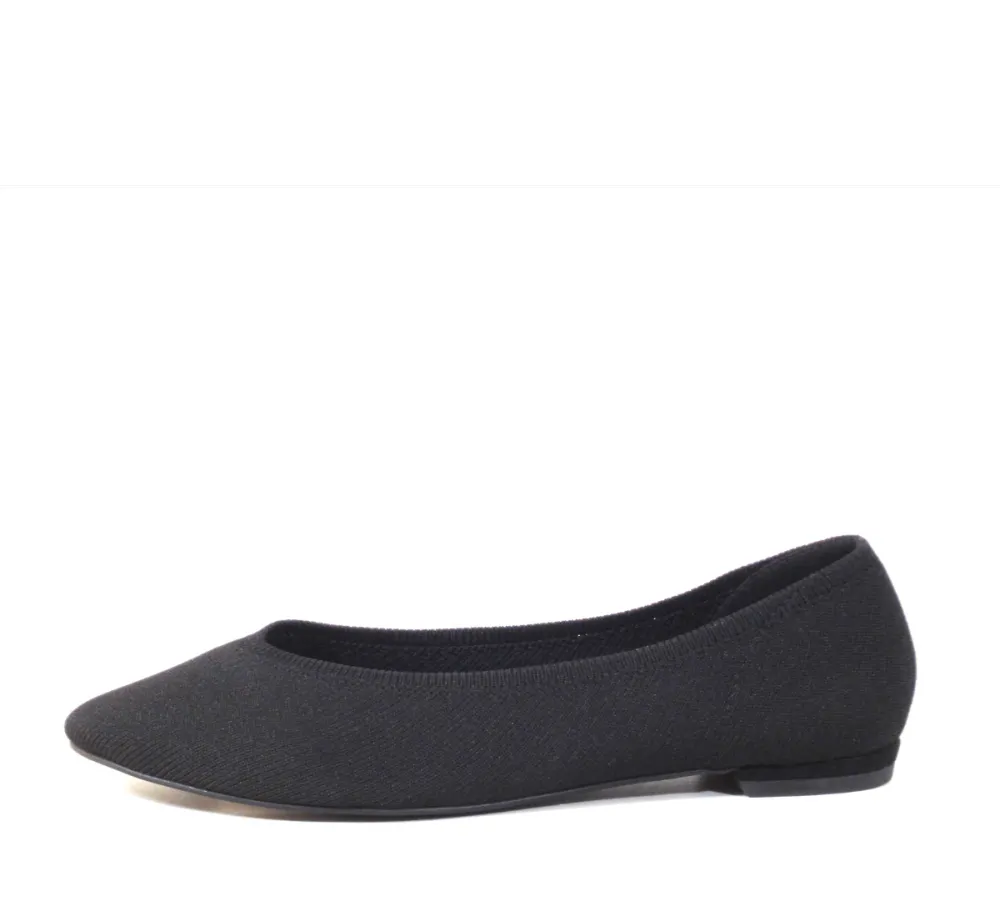 Stretch Knit Ballet Flats