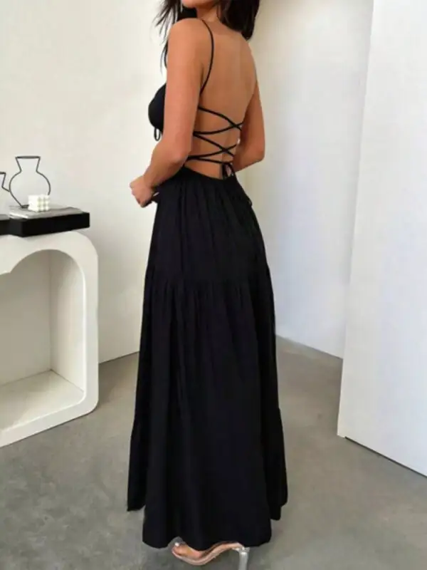 Easy Fit Lace Maxi Dress
