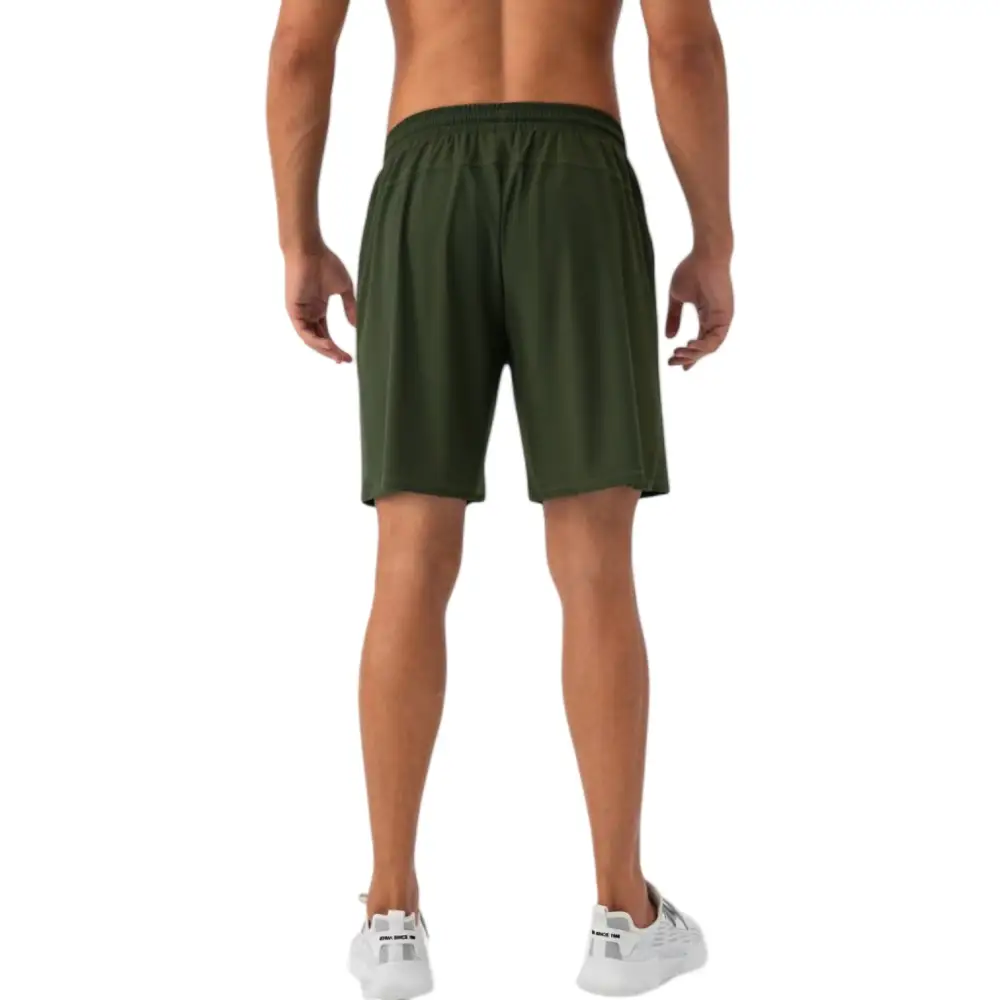 Drawstring Elastic-Waist Lightweight Men's Athletic Shorts