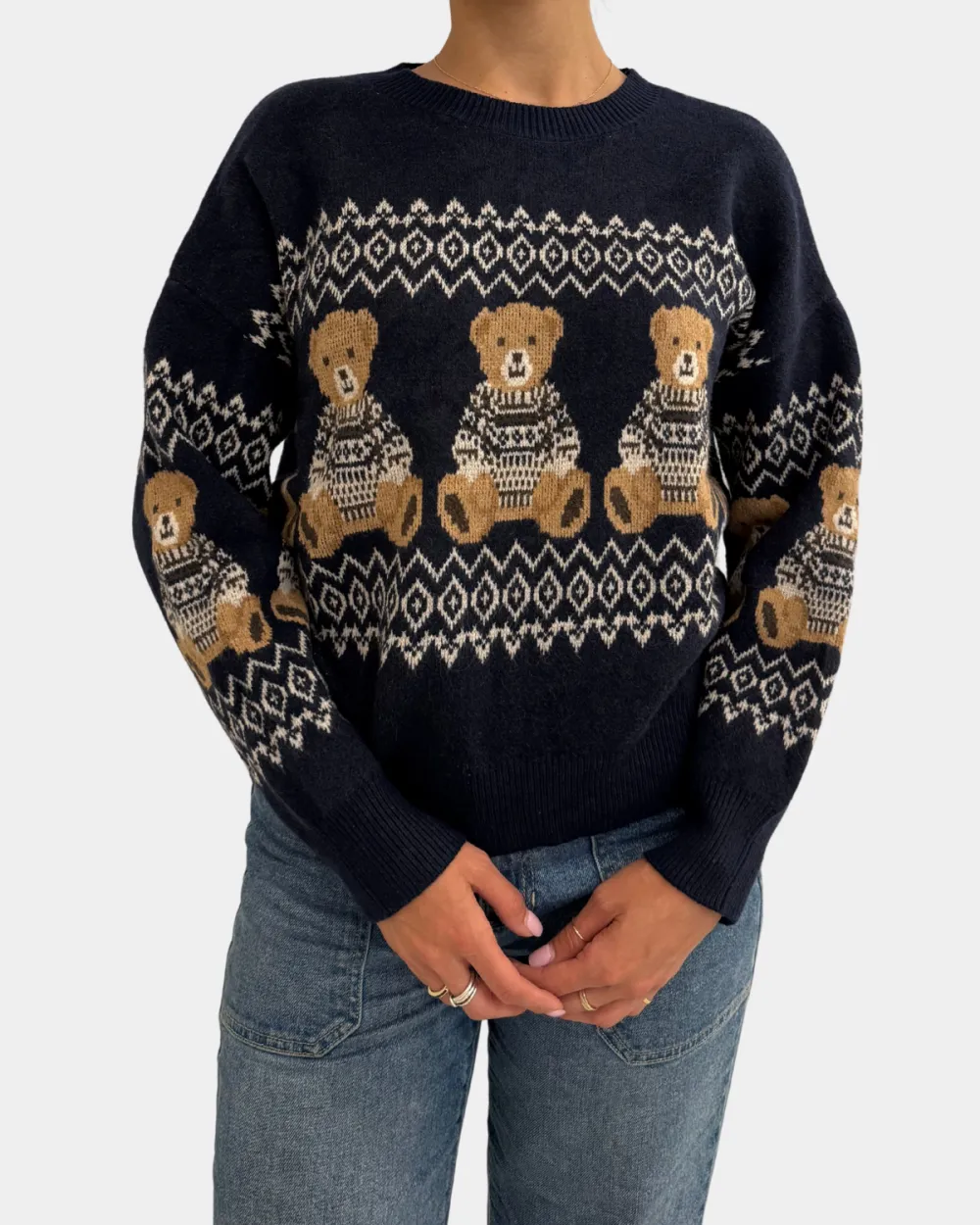 Multiple Teddy Bear Sweater