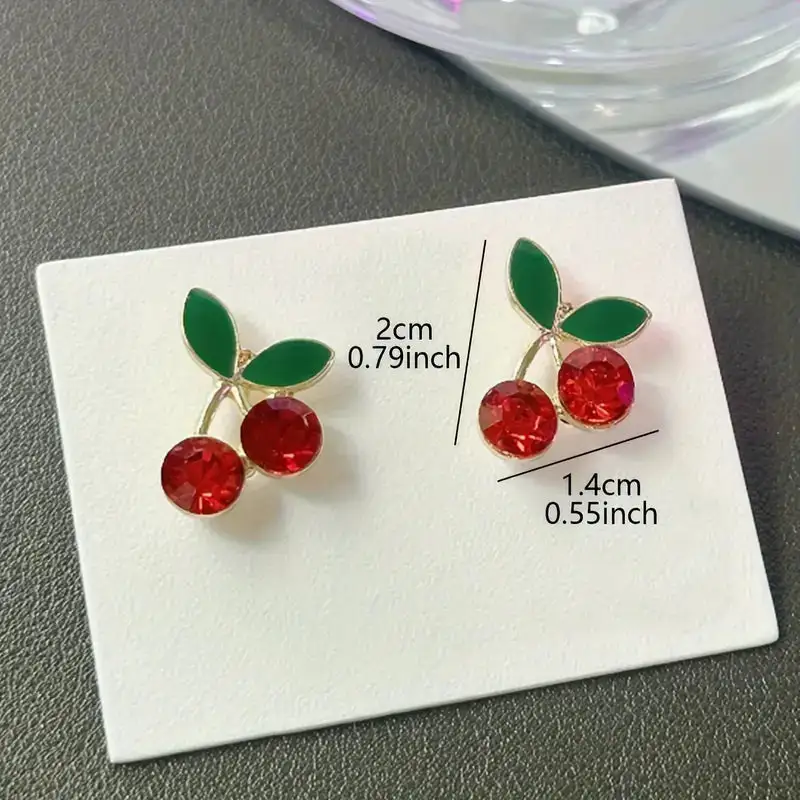 Sweet Cherry Earrings