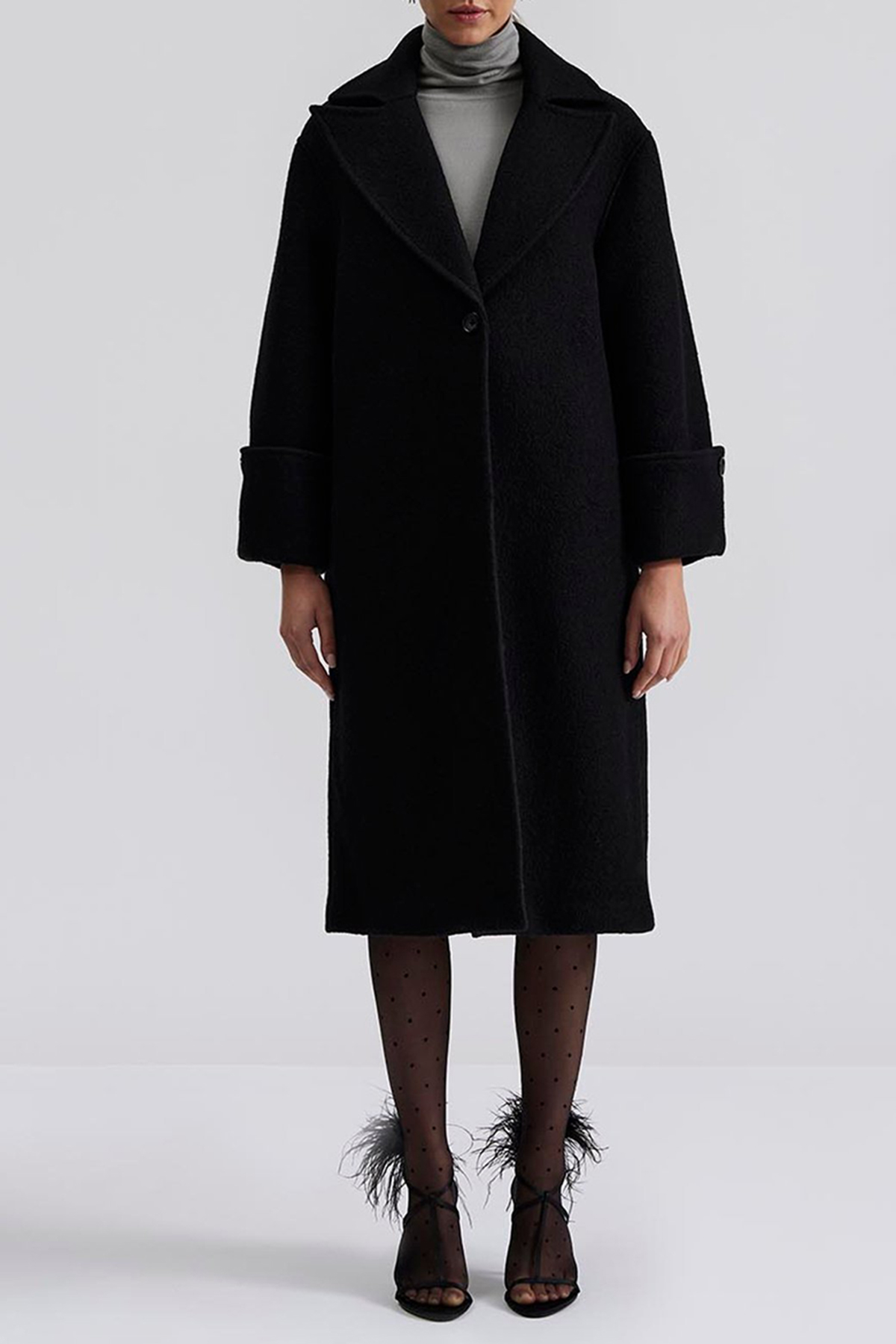 Oversized Wool Overcoat - LZYLSCY