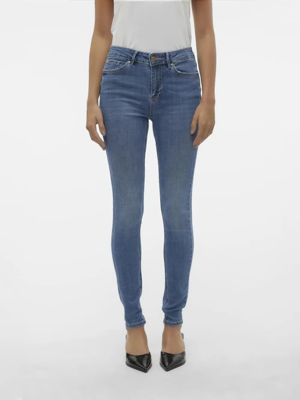 Blue denim Casual Style Jeans