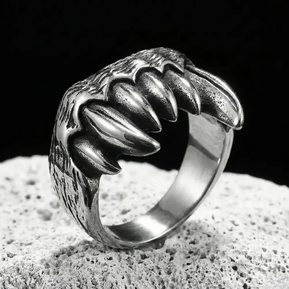 Men's Monster Fangs Ring
