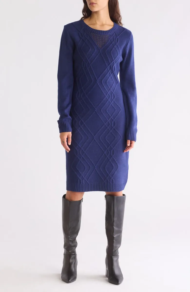 Long Sleeve Sweater Dress
