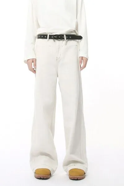 Everyday Washed Stretch Straight Leg Jeans