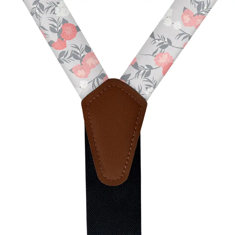 Valencia Floral Pattern Suspenders