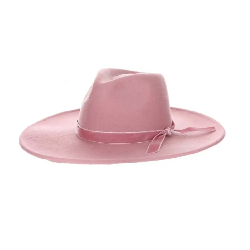 Women’s Packable Wool Felt Fedora Hat