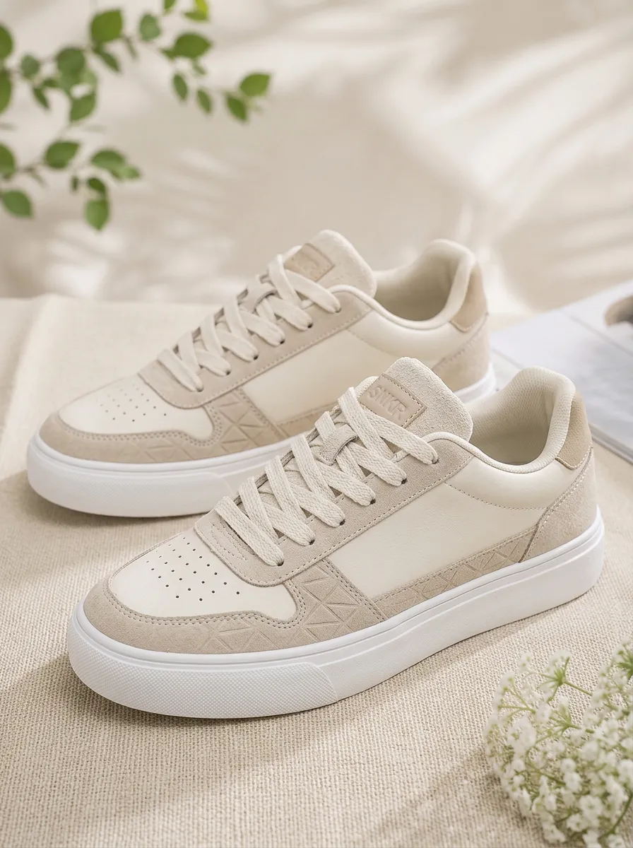 Men's Contemporary Geometric Pattern Patterned Urban Skate Shoes