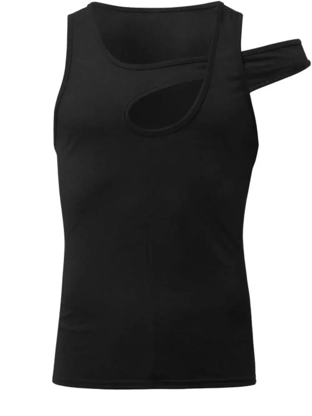 Men's Asymmetrical Cutout Tank