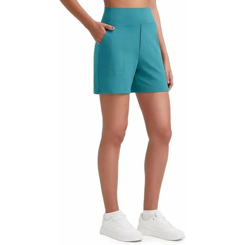 🔥Hot Sale💥-Women's High-Waisted Yoga Shorts🔥12-Pack- Only $32