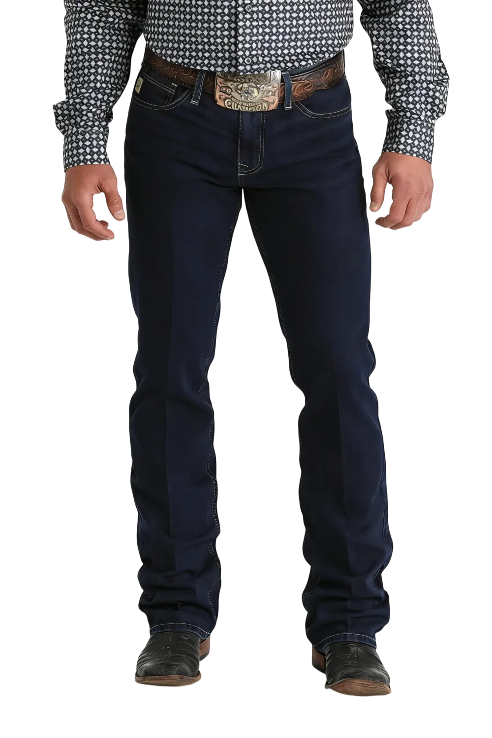 👖 Men's Slim Fit Boot Cut Jeans