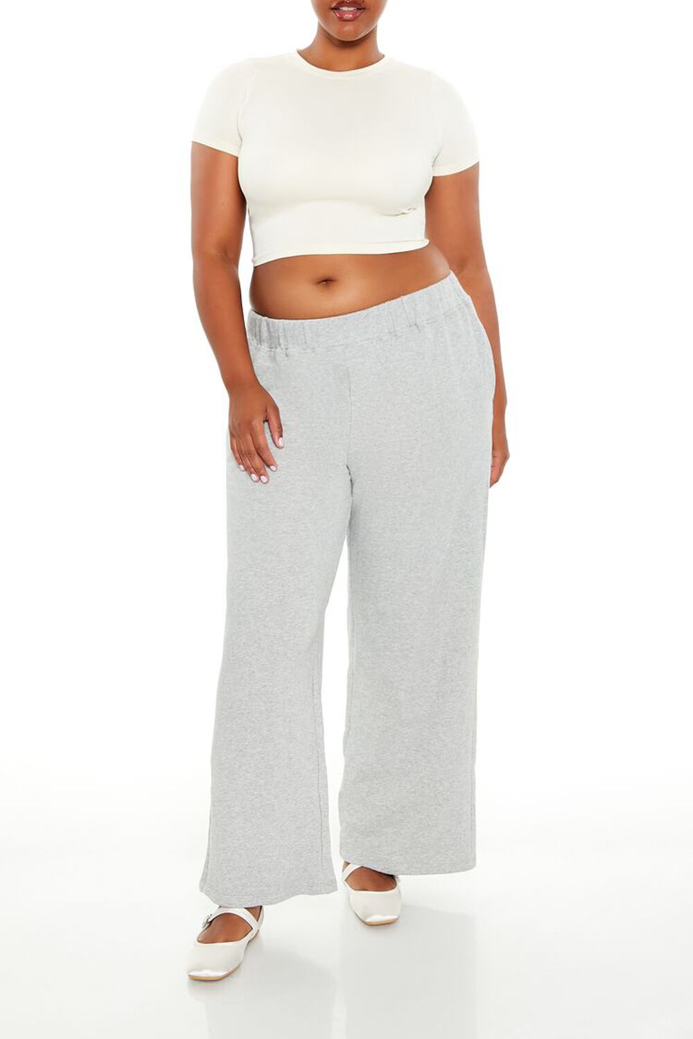 Plus Size French Terry Pants