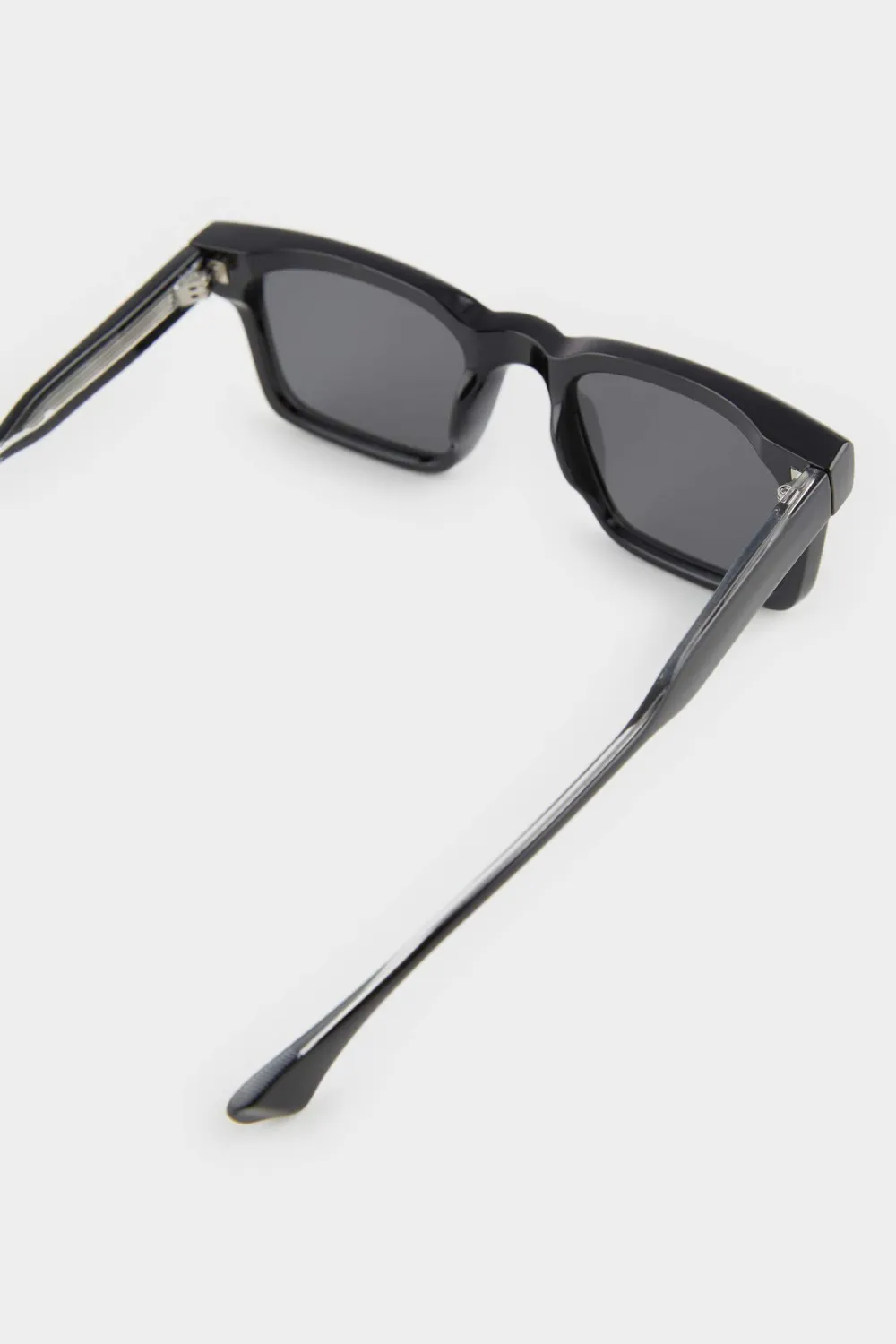 Black Square-Framed Sunglasses