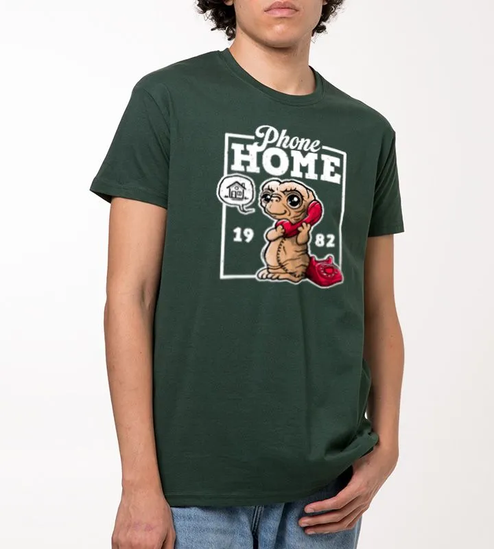 Cute Phone Home Pattern T-Shirt