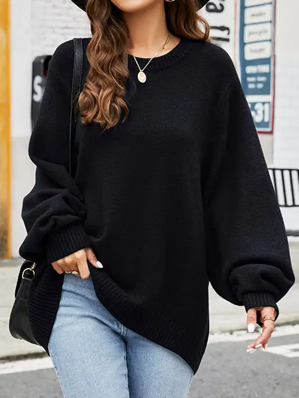 Women's Batwing-Sleeve Sweater