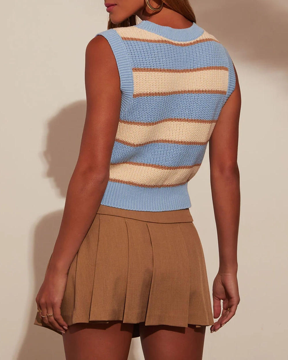 Striped Sweater Vest