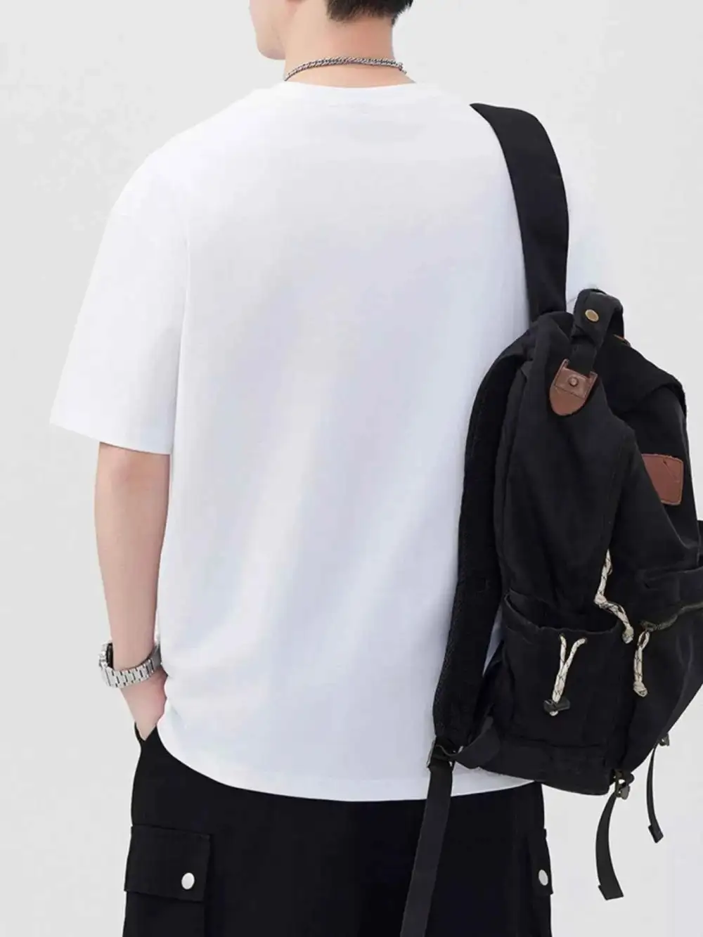 Fish Round Neck Short Sleeve T-Shirt