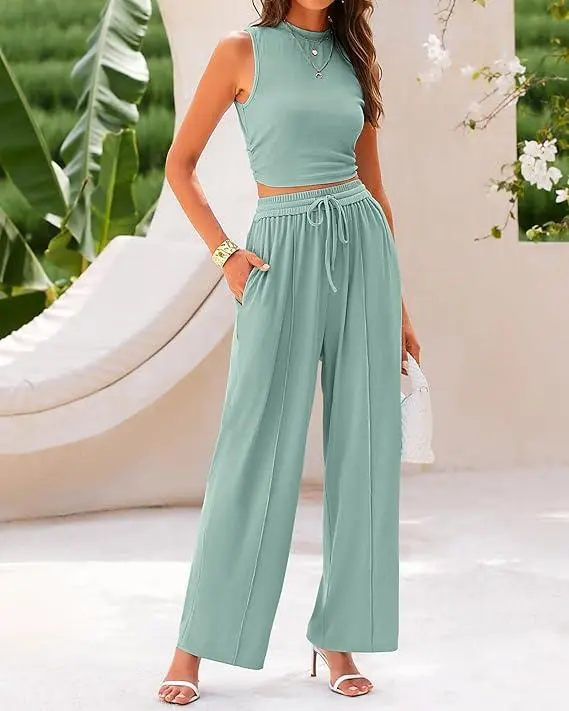 🔥Women'S Summer Two-Piece Set🔥8-Sets - All Colors Included