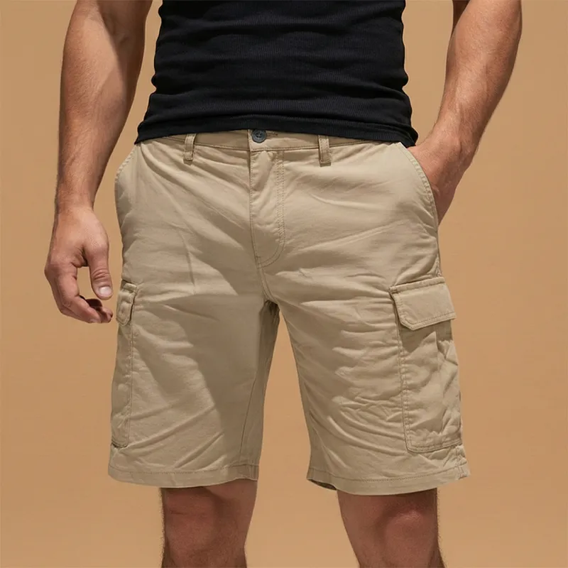 Men's Easygoing Straight Fit Cargo Shorts for Weekend Outfits