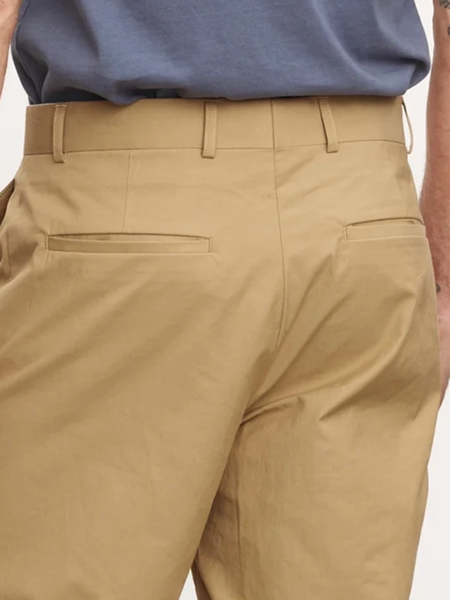 Men's Solid Color Business Suit Commuter Pants